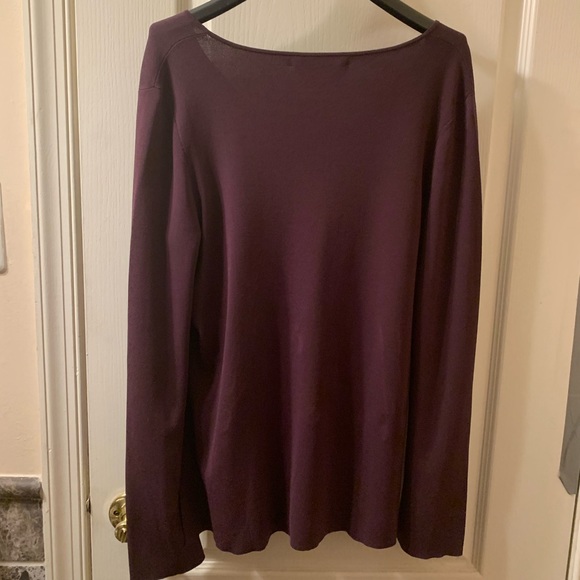 Adrienne Vittadini Shirt, sz L, NWOT $129.00 - Picture 9 of 11